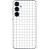 White Grid Galaxy A36 5G Skin